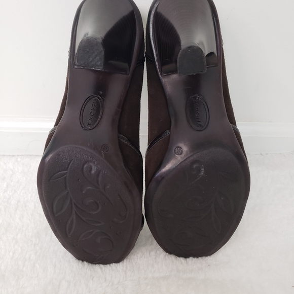 Merona open toe suede heels - Picture 5 of 6